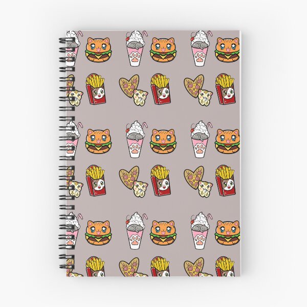 Item preview, Kitty Loves Junkfood - Pattern designed and sold by CustomCatsArt.