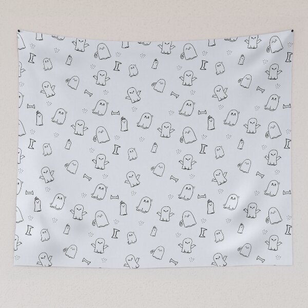 Item preview, Ghost drawing , ghost wallpaper designed and sold by JAG2B.