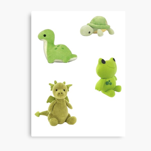 Green plushies sticker pack Spiral Notebook for Sale by iridescentjelly