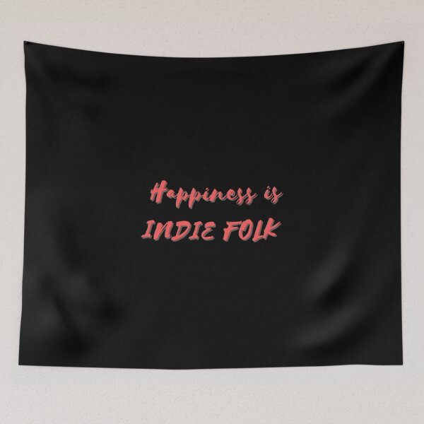 Item preview, Happiness Is Indie Folk Classic T-Shirt designed and sold by Sapphiresacosta.