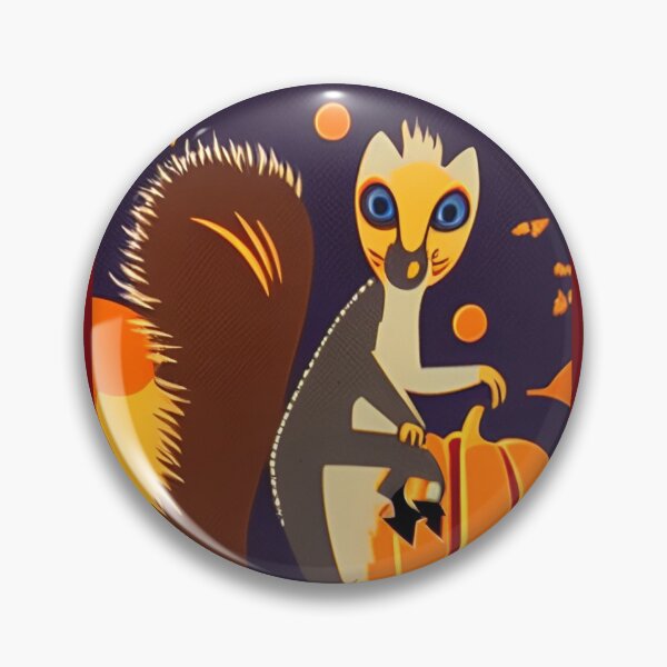 Artikelvorschau, Fröhliches graues Eichhörnchen 4 Halloween von VALPYRA SKULLSTYR entworfen und verkauft von VALPYRA Mistress of SKULLSTYR.