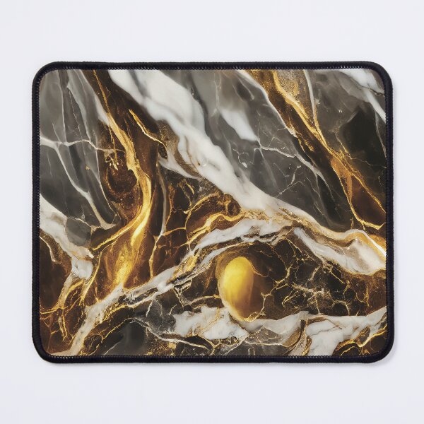 Item preview, Black White and Gold Marble Texture designed and sold by taogiauco.