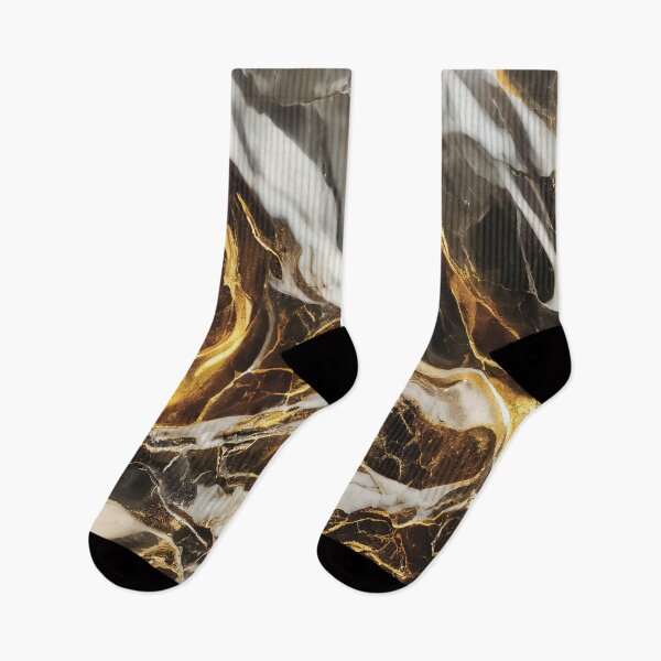 Item preview, Black White and Gold Marble Texture designed and sold by taogiauco.