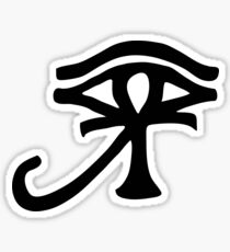 Eye of Ra Ankh. Sticker