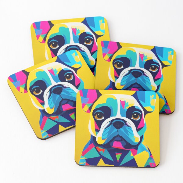 Item preview, French Bulldog In Colorful Pop Art Design #9 designed and sold by theunknownart.