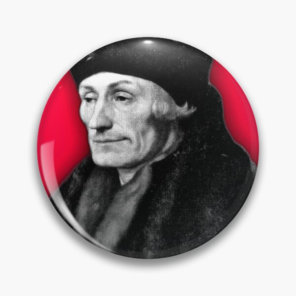 Item preview, Erasmus Artwork | Desiderius Erasmus Portrait | Erasmus of Rotterdam Wall Art  designed and sold by Suyogsonar25.