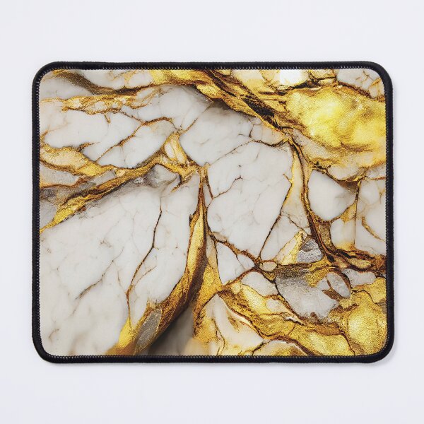 Item preview, White and Gold Marble Luxury Textures designed and sold by taogiauco.