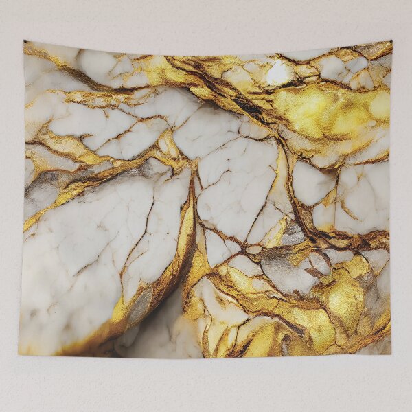 Item preview, White and Gold Marble Luxury Textures  designed and sold by taogiauco.