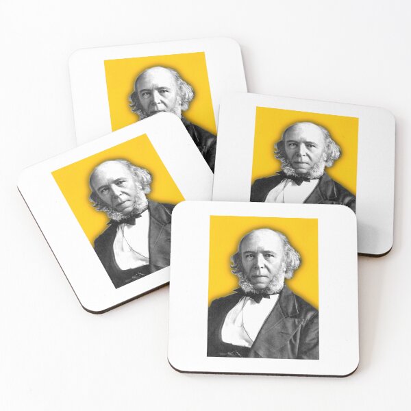 Item preview, Herbert Spencer Artwork | Herbert Spencer Portrait | Erasmus of Rotterdam Wall Art  designed and sold by Suyogsonar25.