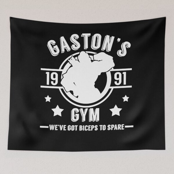 Item preview, Beauty and the Beast Gastons Gym designed and sold by GuyDelannoy.