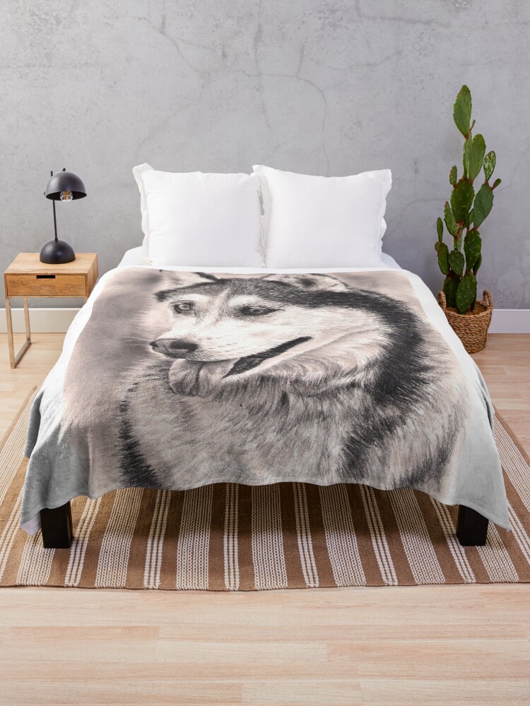 Husky best sale throw blanket