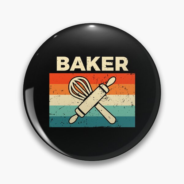Item preview, Baker Baking Retro Vintage designed and sold by NestaReign.