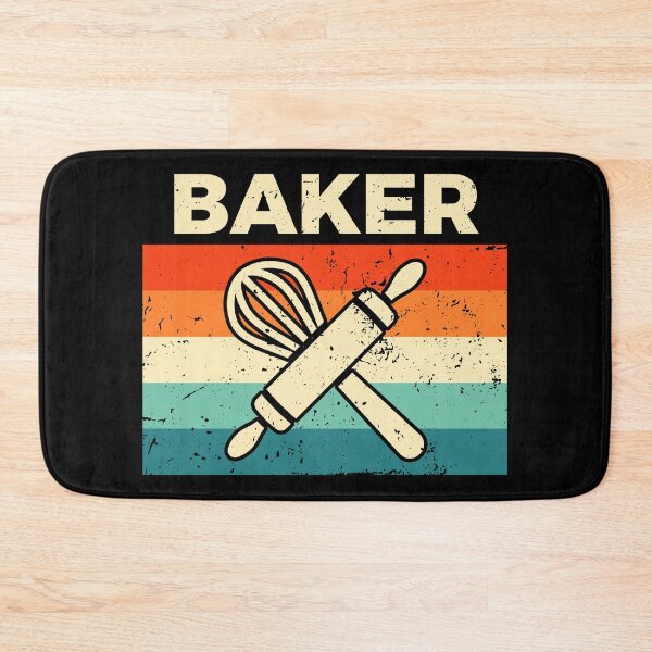 Item preview, Baker Baking Retro Vintage designed and sold by NestaReign.