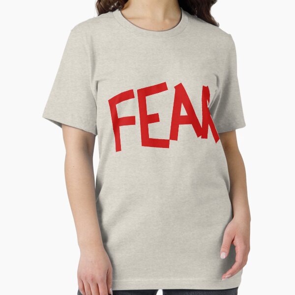 Vista previa del artículo con la obra «La oficina: Mose Schrute FEAR Shirt», diseñado y vendido por Connor Schwinn.