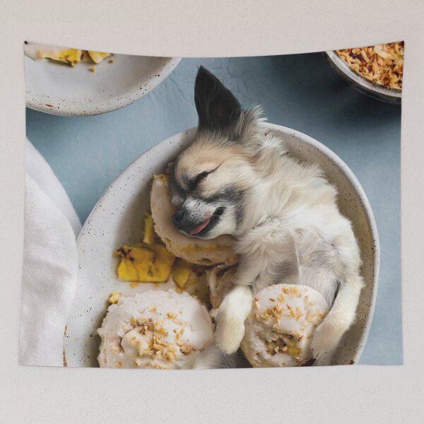 Item preview, Cute Chihuahua White Christmas Gift designed and sold by toppopin.