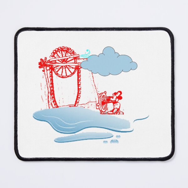 Item preview, Water filling Mickey in cloud designed and sold by manishmagic.