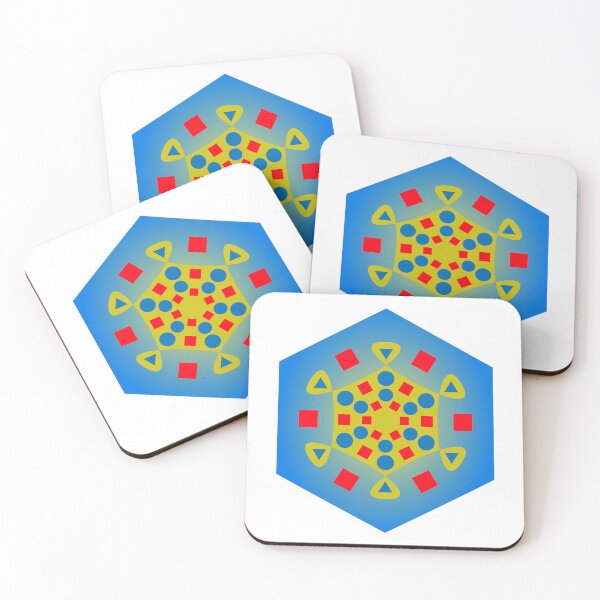 Item preview, Hexagon Mandala designed and sold by Rysto-Design.