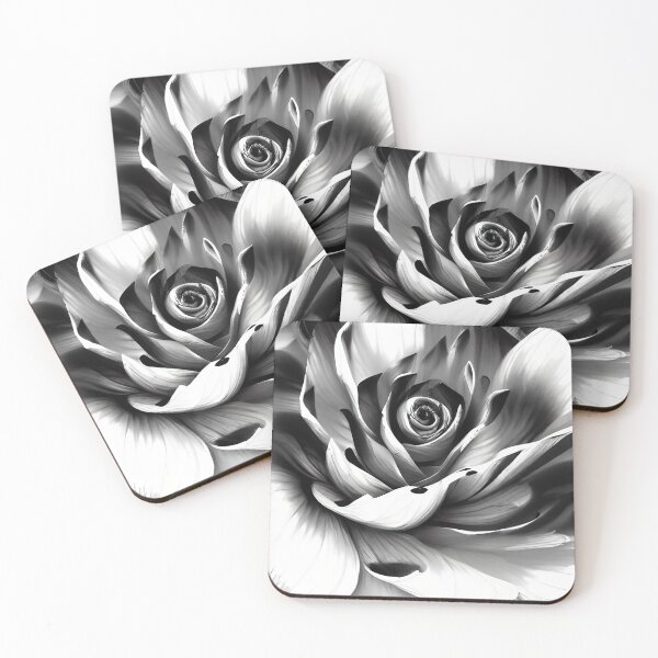 Item preview, Black and White Contrasting Sharp Image Flower designed and sold by deniselynnimage.
