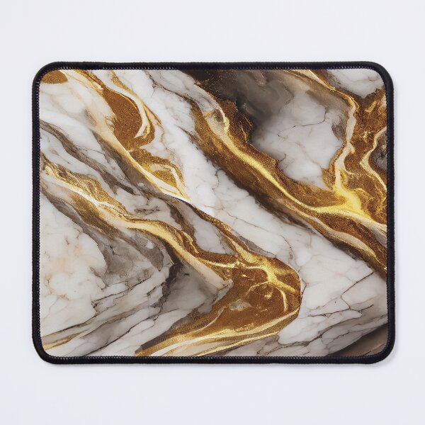 Item preview, White and Gold Marble Seamless designed and sold by taogiauco.