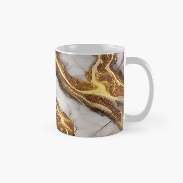 Item preview, White and Gold Marble Seamless designed and sold by taogiauco.