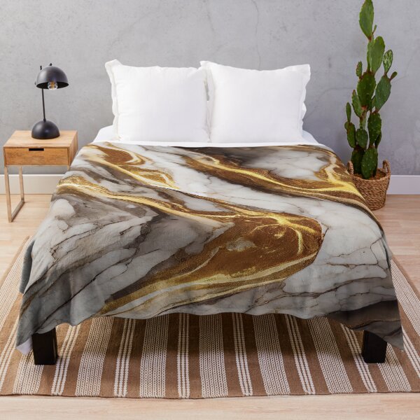 Item preview, White and Gold Marble Seamless designed and sold by taogiauco.