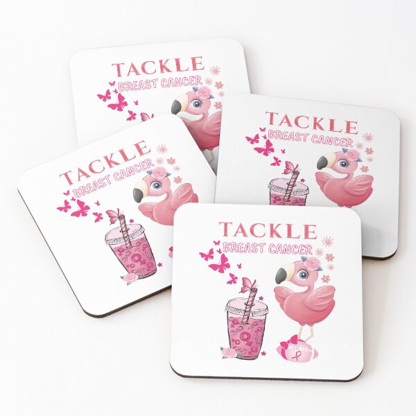 Artikelvorschau, Rosa Vogelflamingo-Brustkrebsbewusstsein entworfen und verkauft von secretbox.