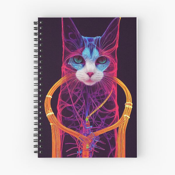 Item preview, Large Hadron Collider Cat #4 designed and sold by Åveline Dvorak.