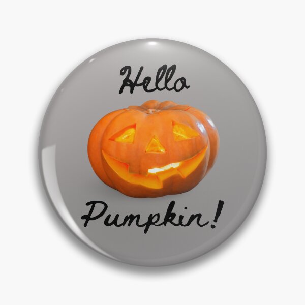 Item preview, Hello Pumpkin!! Funny greeting, funny Halloween Thanksgiving greeting designed and sold by JellyBeenzz.