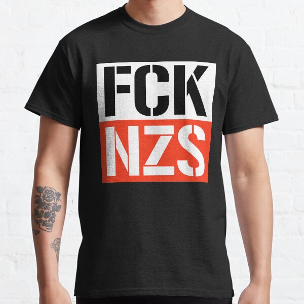 Vista previa del artículo con la obra «FCK NZS», diseñado y vendido por trumporium.