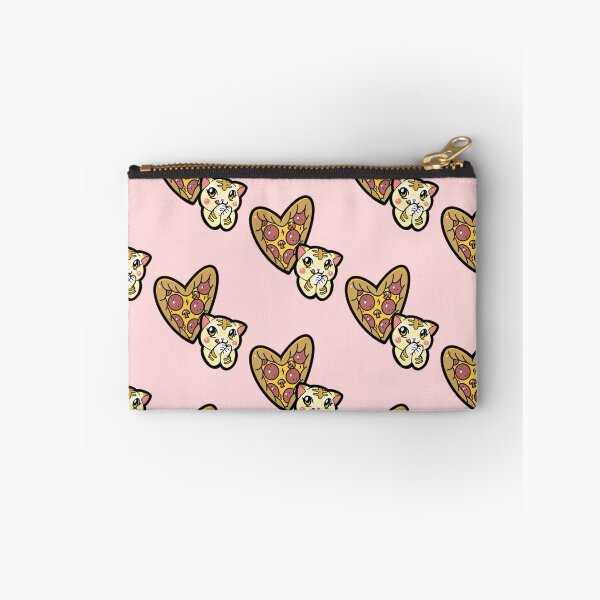 Item preview, Kitty Loves Junk Food - Pizza designed and sold by CustomCatsArt.