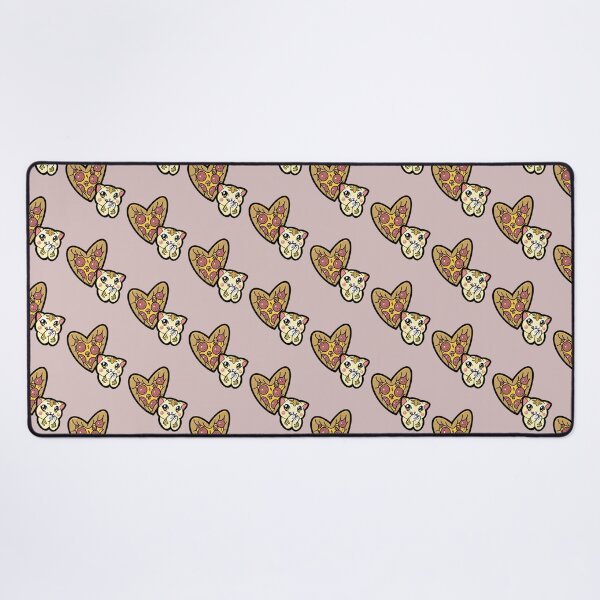 Item preview, Kitty Loves Junk Food - Pizza designed and sold by CustomCatsArt.