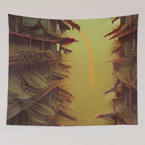 Item preview, 'Scifi Background Asset - The Infected City' designed and sold by Bako24.