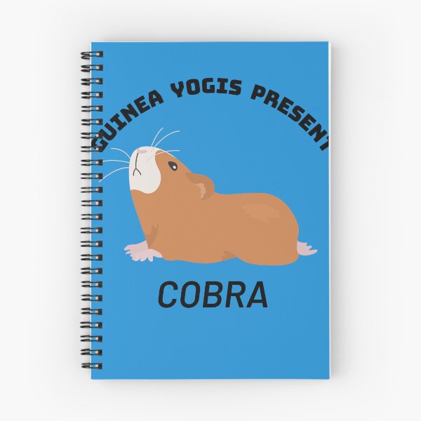 Artikelvorschau, Meerschweinchen Yogis united present - Klassische Yogastellungen - Die Cobra entworfen und verkauft von Silva-Sol.