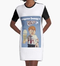 Vestido camiseta ¿Alguien quiere un cornetto?