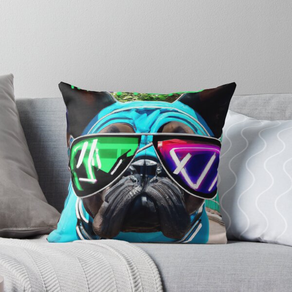 Item preview, Cyberpunk Bulldog designed and sold by FromAIwithLove.