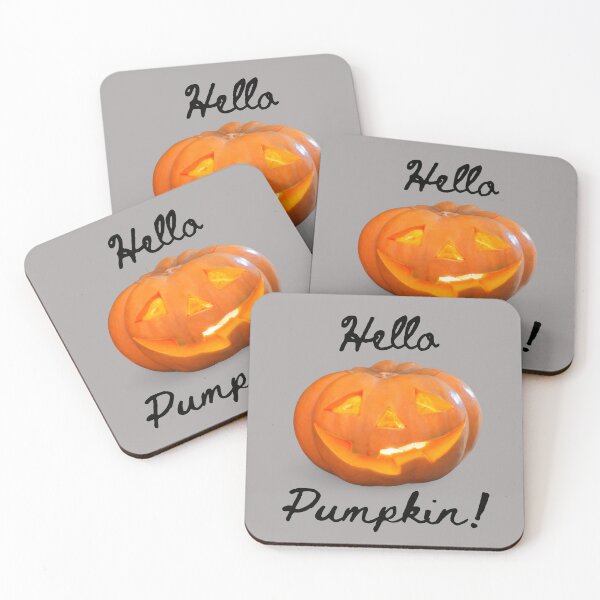 Item preview, Hello Pumpkin!! Funny greeting, funny Halloween Thanksgiving greeting designed and sold by JellyBeenzz.