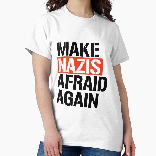 Vista previa del artículo con la obra «Haz que los nazis teman otra vez», diseñado y vendido por trumporium.