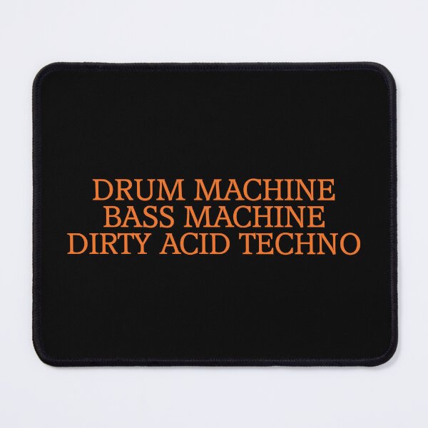 Item preview, Drum Machine Bass Machine Acid Techno designed and sold by AtomicMalibu.