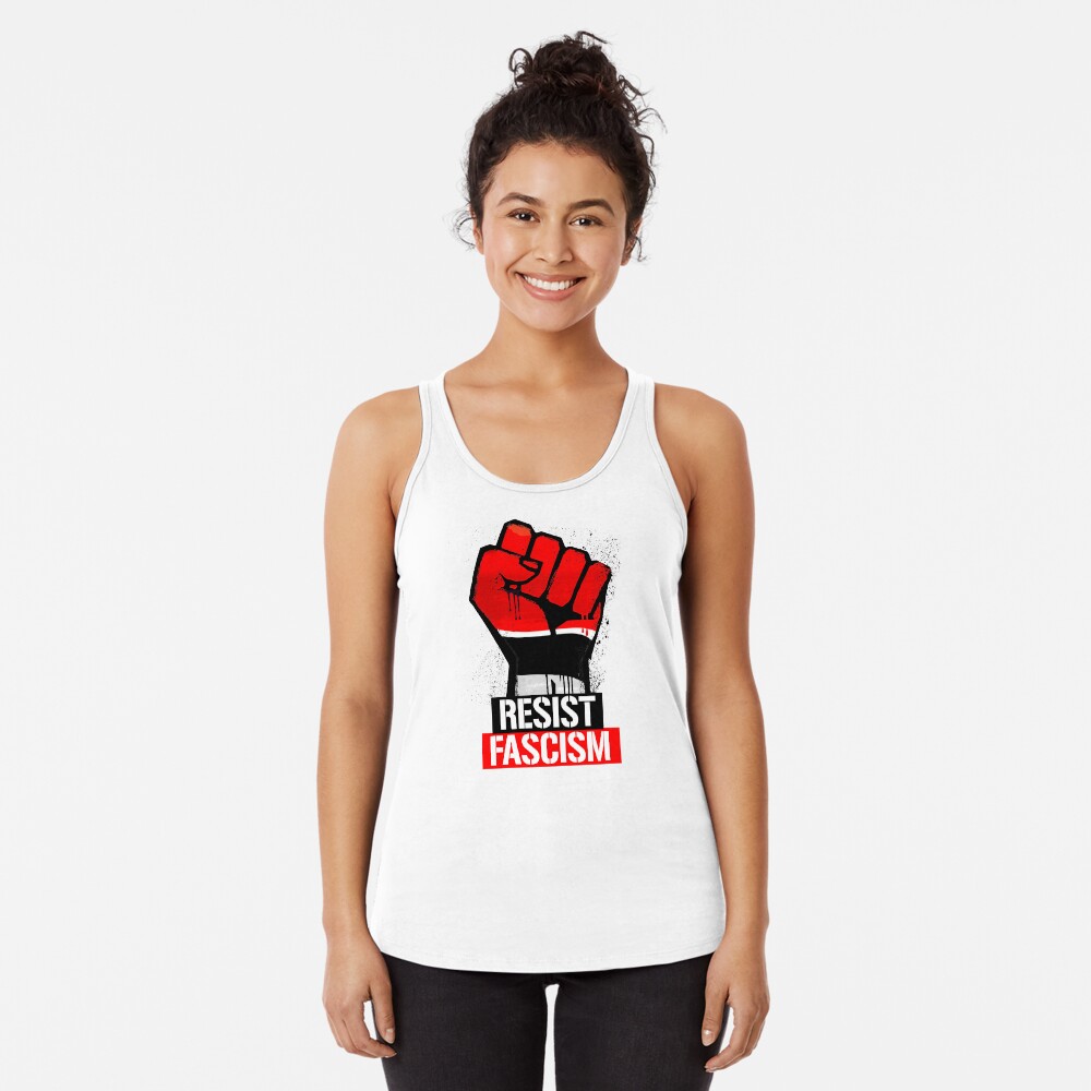Vista previa del artículo con la obra «Camiseta con espalda nadadora», diseñado y vendido por trumporium.