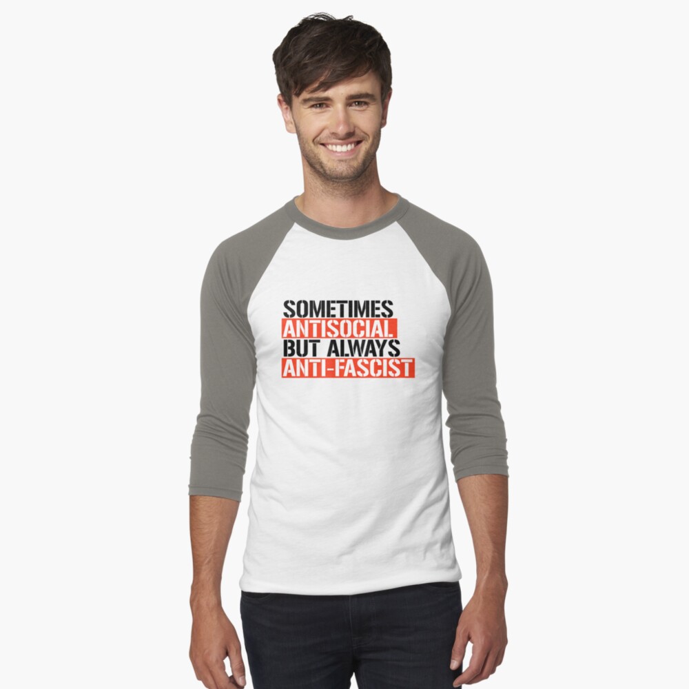 Vista previa del artículo con la obra «Camiseta ¾ estilo béisbol», diseñado y vendido por trumporium.