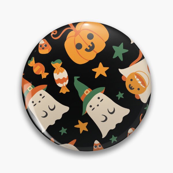Item preview, Halloween Pumpkin And Spirits Pattern Decoration designed and sold by Merchandiser099.