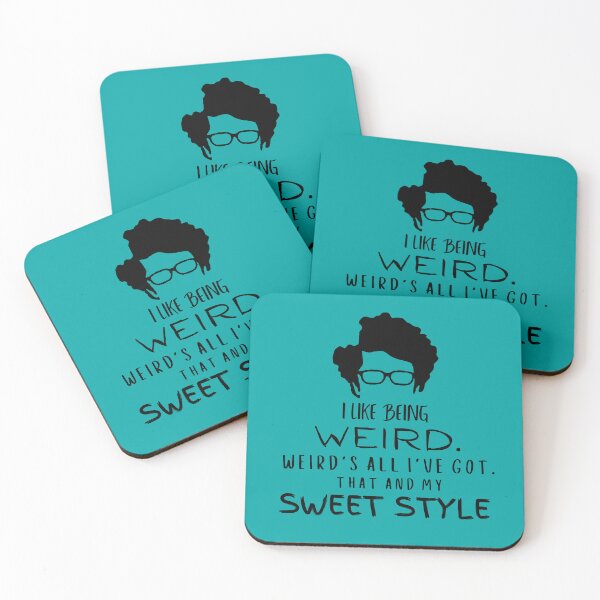 Item preview, I Like Being Weird. Weirds All Ive Got. That and My Sweet Style - The IT Crowd (black print) designed and sold by StrideOrDie.