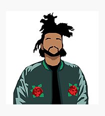 Weeknd Roses Photographic Print