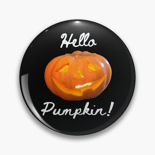 Item preview, Hello Pumpkin!! Funny greeting, funny Halloween Thanksgiving greeting designed and sold by JellyBeenzz.