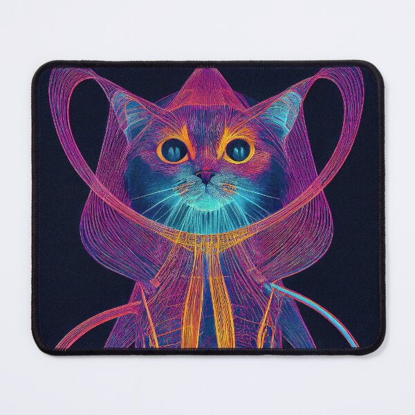 Item preview, Large Hadron Collider Cat #5 designed and sold by Åveline Dvorak.