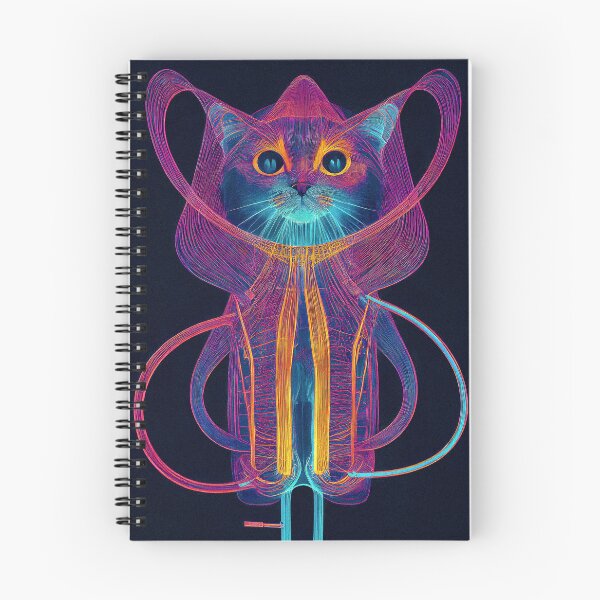 Item preview, Large Hadron Collider Cat #5 designed and sold by Åveline Dvorak.