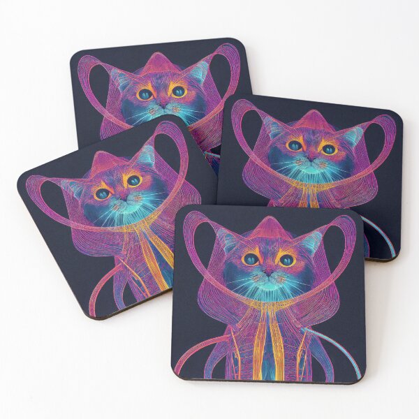 Item preview, Large Hadron Collider Cat #5 designed and sold by Åveline Dvorak.