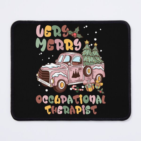 Item preview, Terapia ocupacional retro Navidad, OT pediátrica Vacaciones de Navidad, Asistente de COTA OT Regalo de graduación para estudiante Maestro Invierno designed and sold by Darly-Walker.