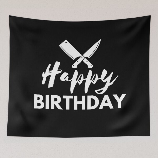 Item preview, Happy Birthday Butcher designed and sold by ProtonProject.