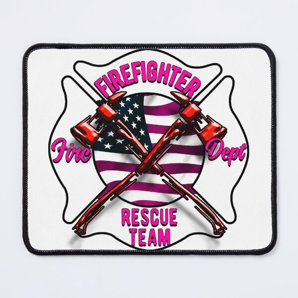 Item preview, Fire department rescue American firefighters badge firefighters USA DESIGN LOGO designed and sold by jmc-aas.